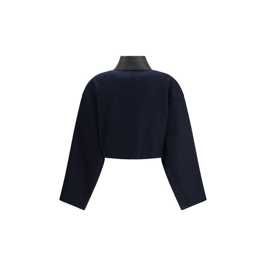 Blue Fleece Wool Cloacks