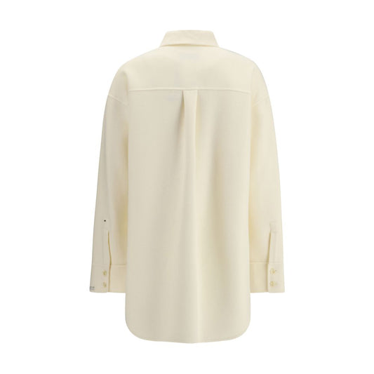 Cream Wool Shirt
