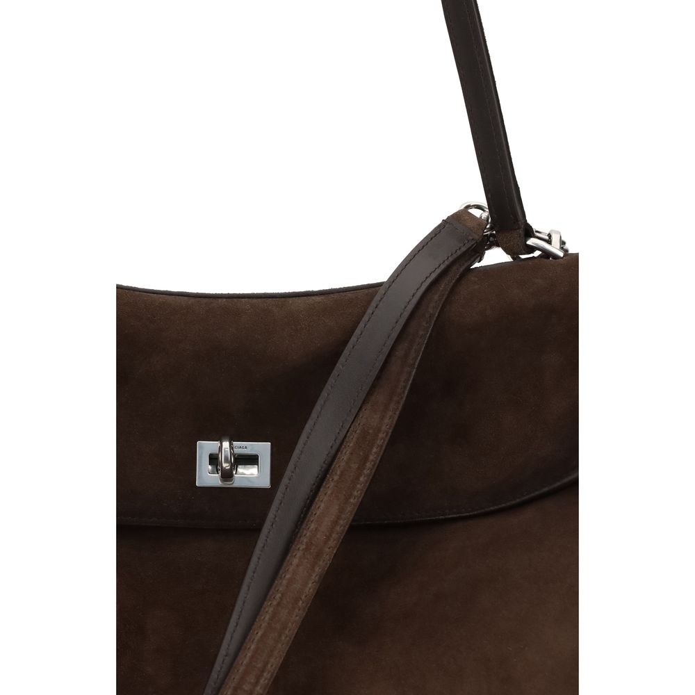 Brown Calf Leather Bos Taurus Shoulder Bag