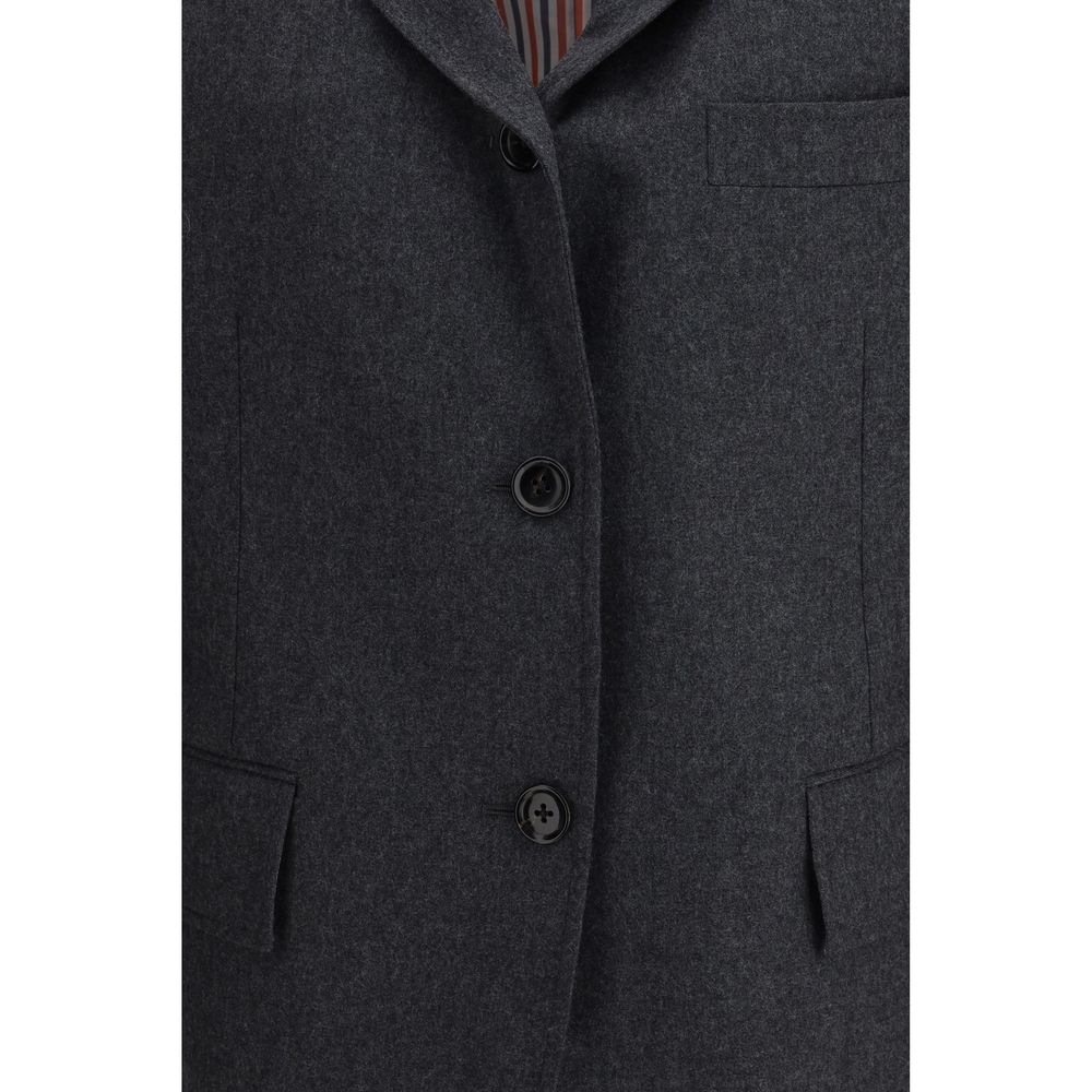 Gray Wool Blazer