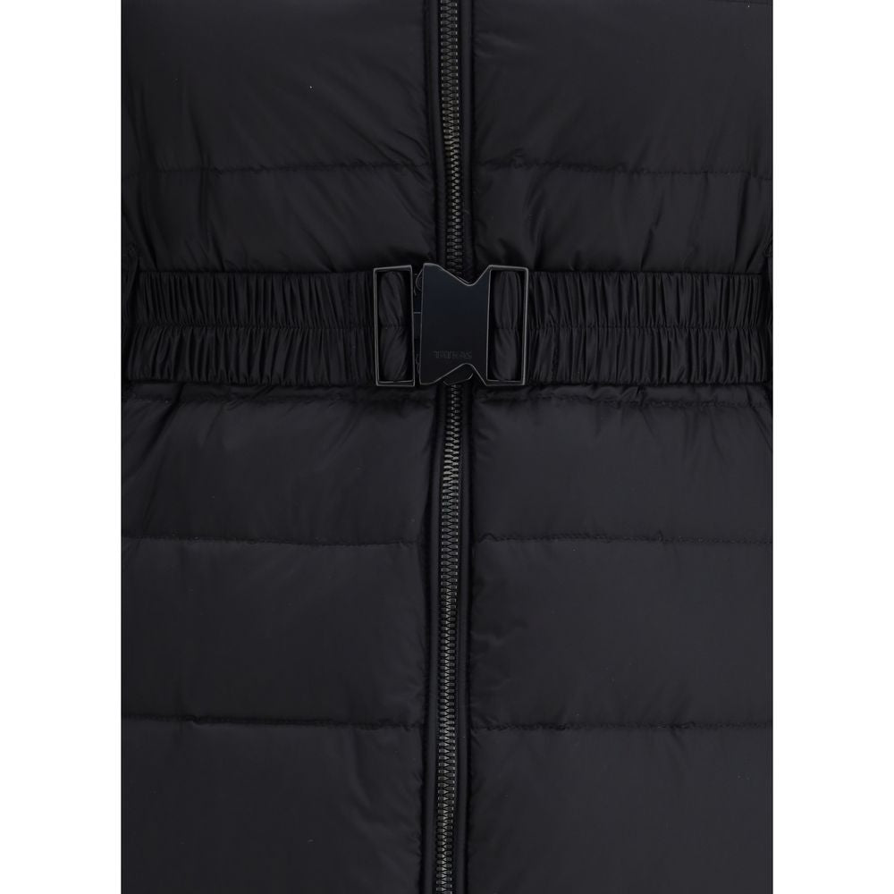 Black Nylon Coat