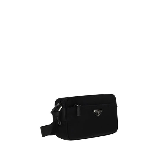 Black Nylon Shoulder Bag