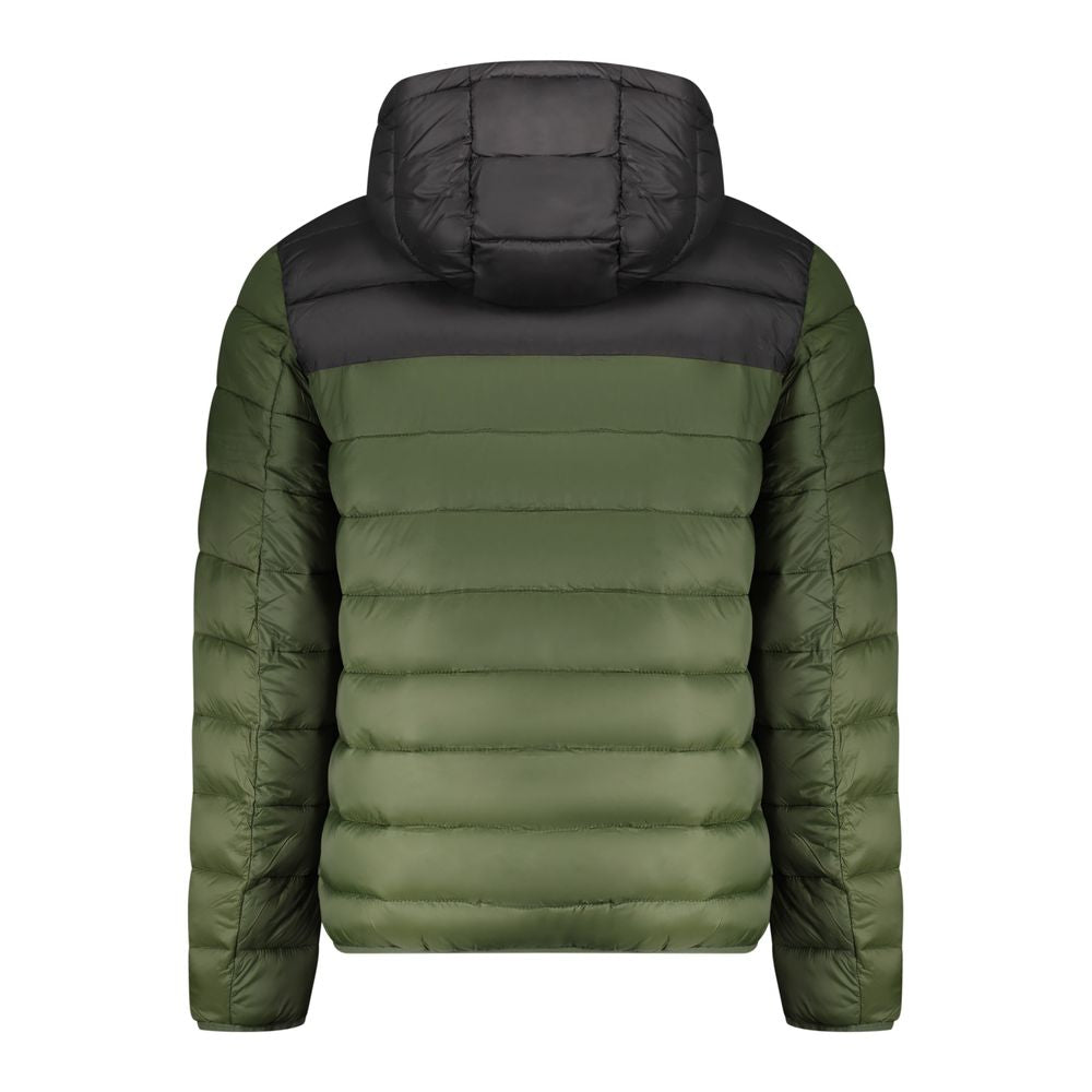 Green Polyamide Men Jacket