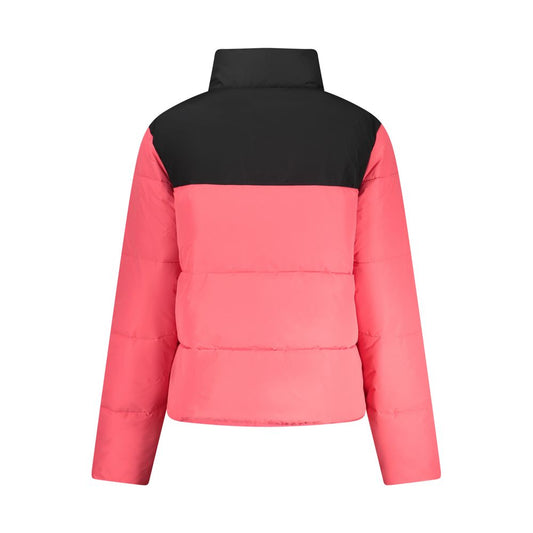 Pink Polyamide Women Jacket