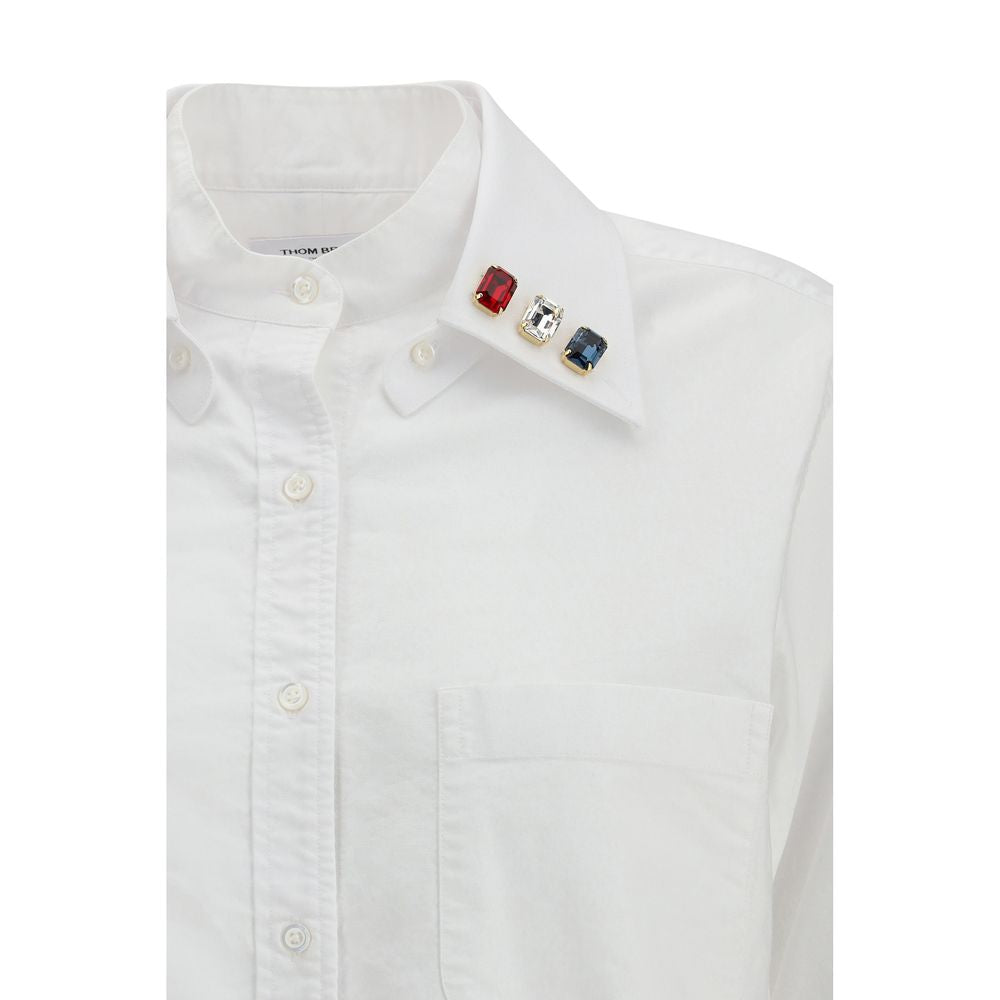 White Cotton Dress Shirt