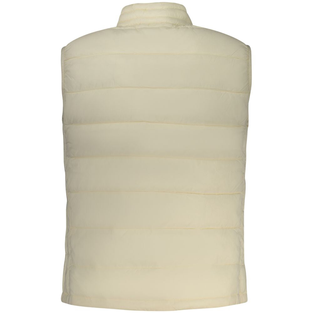 White Polyester Women's Vest