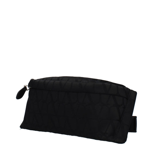 Black Fabric Backpack