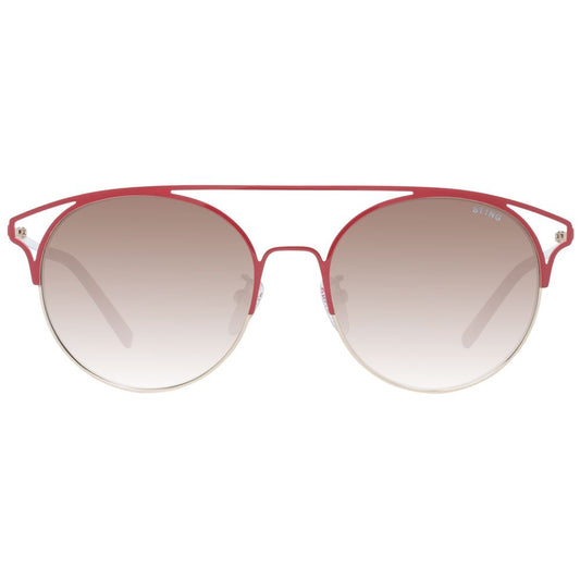 Red Metal Sunglasses