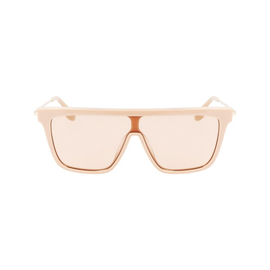 Beige Acetate Sunglasses