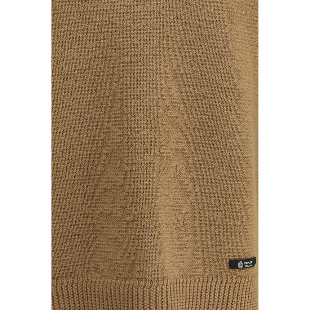 Beige Wool Sweatshirt