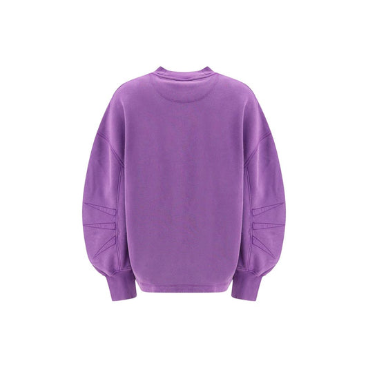 Purple Cotton Sweatshirt