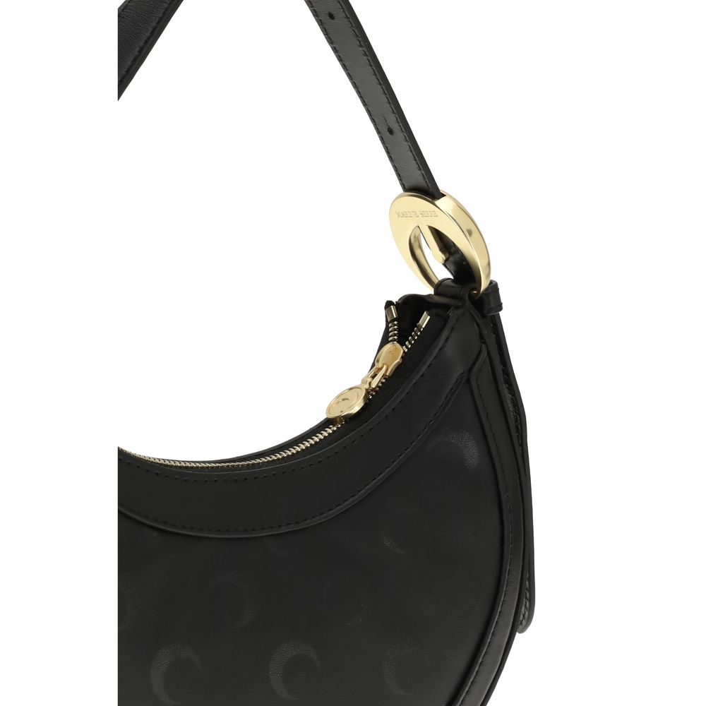 Black Polyethylene Shoulder Bag