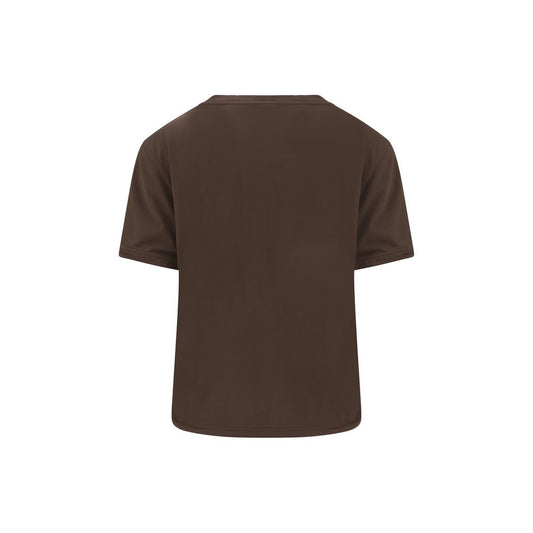 Brown Cotton T-Shirt