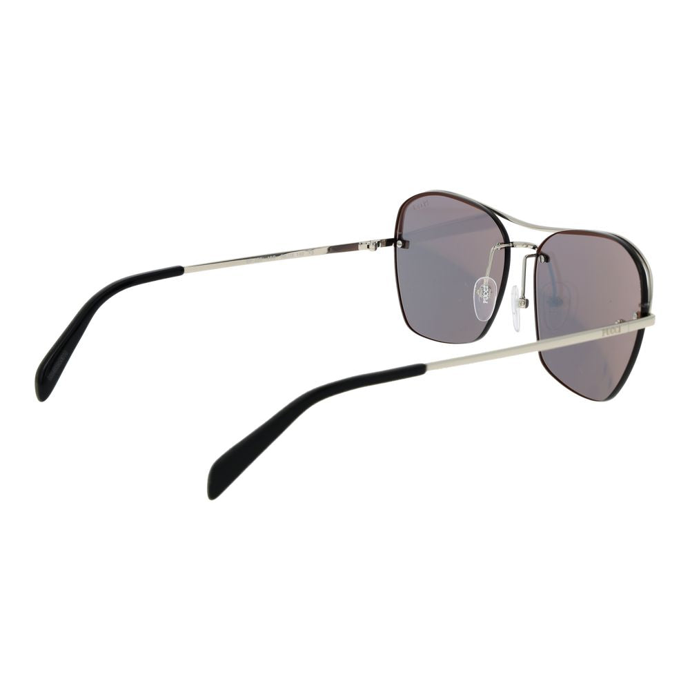 Silver Metal Sunglasses
