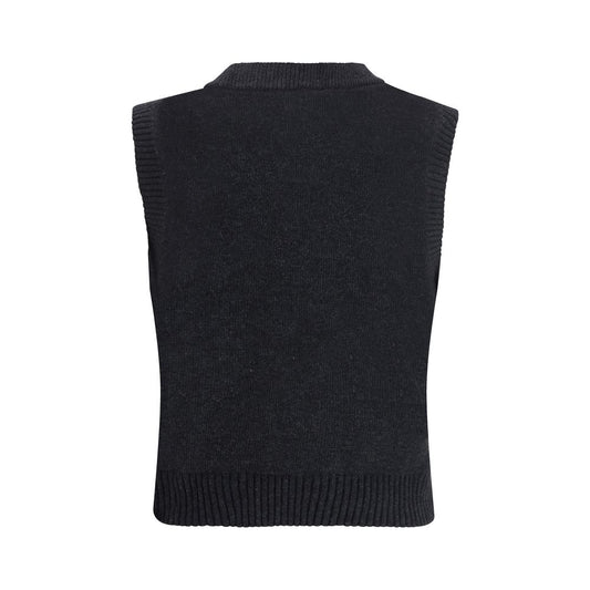 Black Wool Sweatshirt