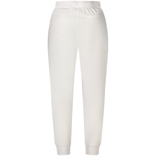 White Cotton Men's Track Pant