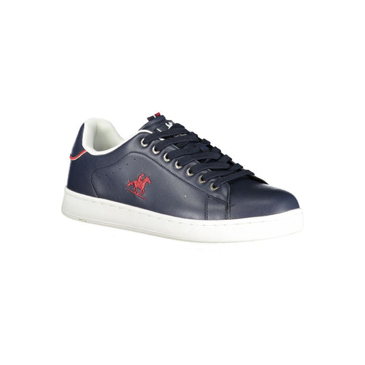 Blu Poliuretano Men Sneaker