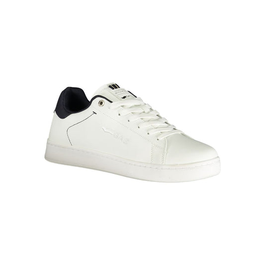 Bianco Polyurethane Men Sneaker