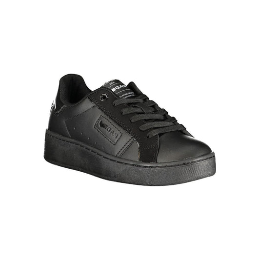 Nero Polyurethane Women Sneaker