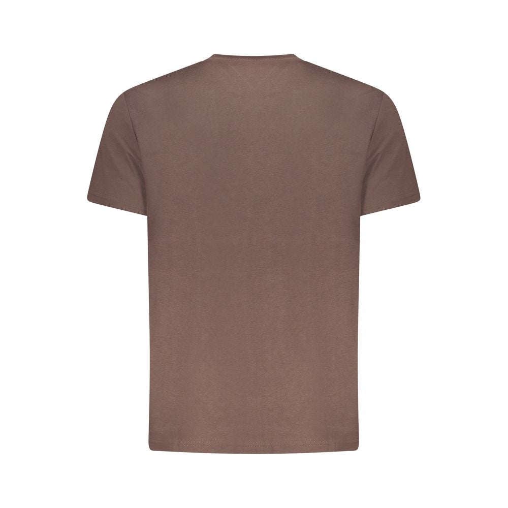 Marrone Cotton Mens T-Shirt