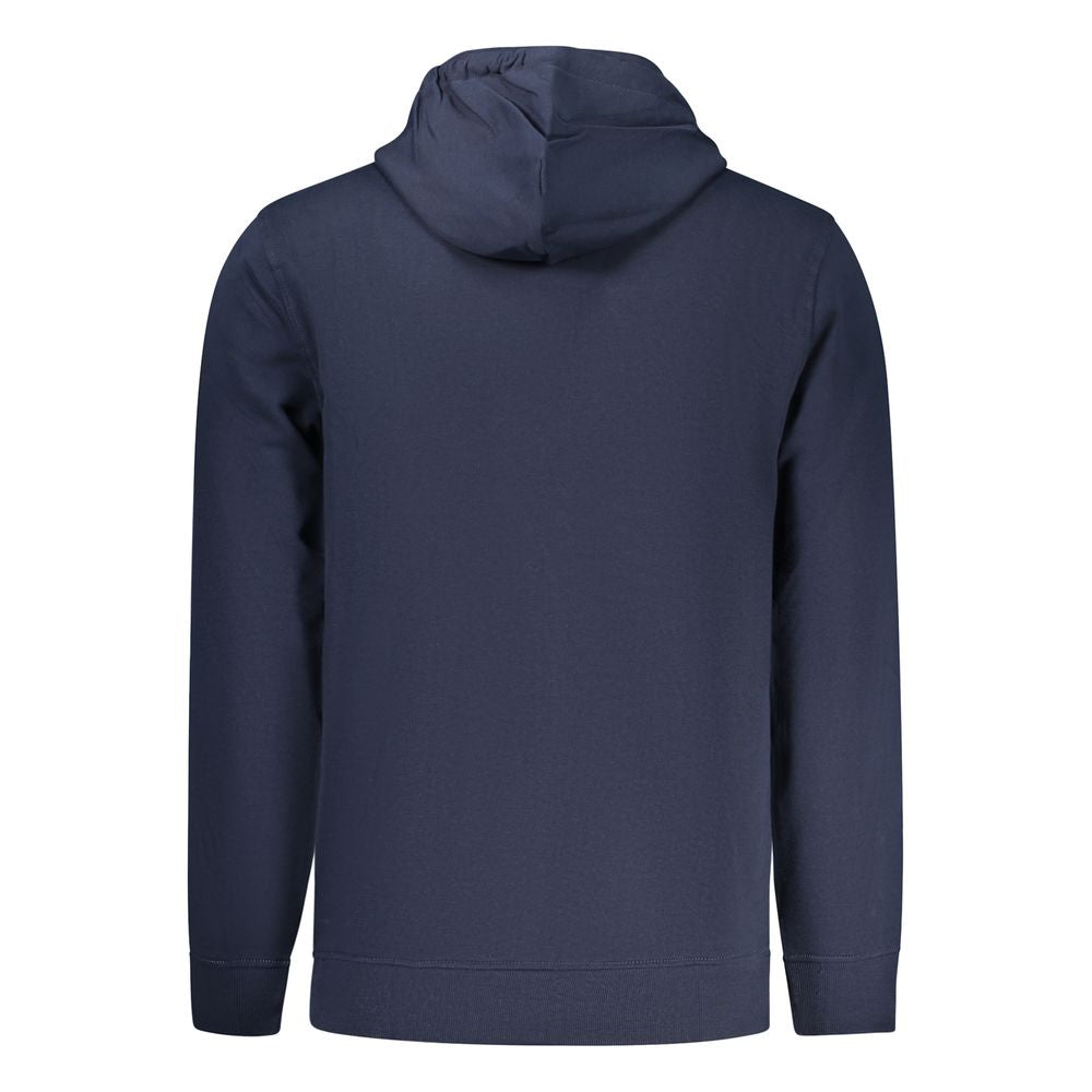 Blue Cotton Men's Sweatshirt