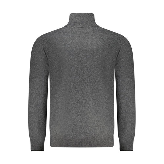 Gray Polyamide Men's Sweater