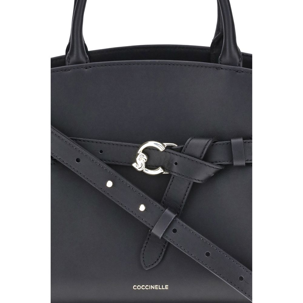 Black Calf Leather Bos Taurus Handbag