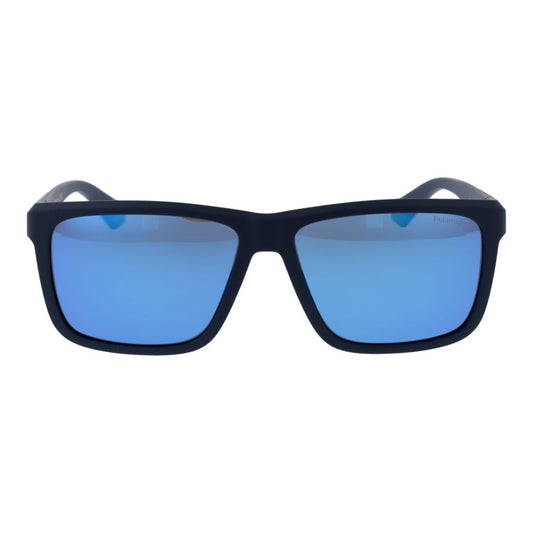 Blue Polycarbonate Sunglasses