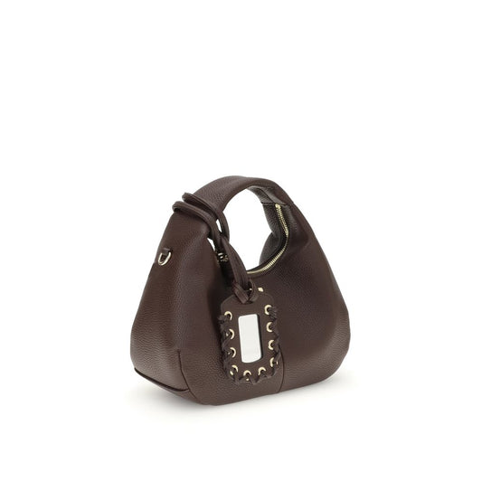 Brown Recycled Polyester Handbag