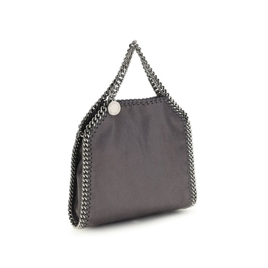 Gray Polyester Handbag