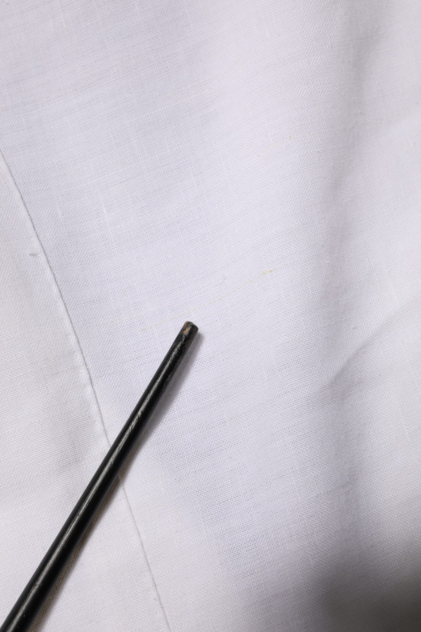 White Linen Double Breasted 2 Button Blazer