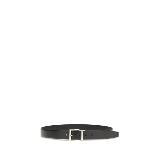 Black Calf Leather Bos Taurus Regular Belt