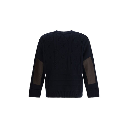 Blue Wool Sweatshirt