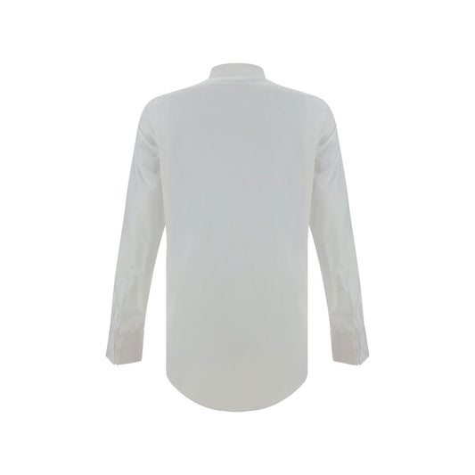 White Cotton Dress Shirt