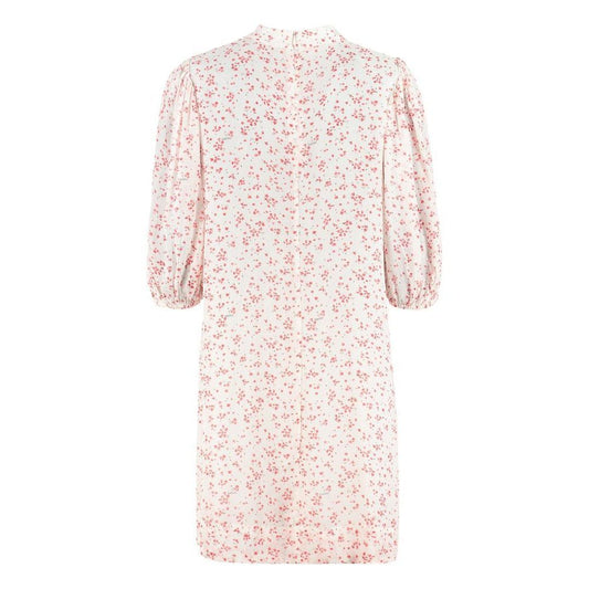 White Viscose Casual Dress