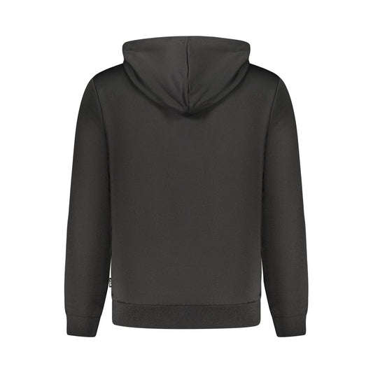 Nero Polyester Mens Sweatshirt