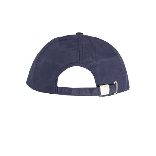 Blue Polyester Men's Cap