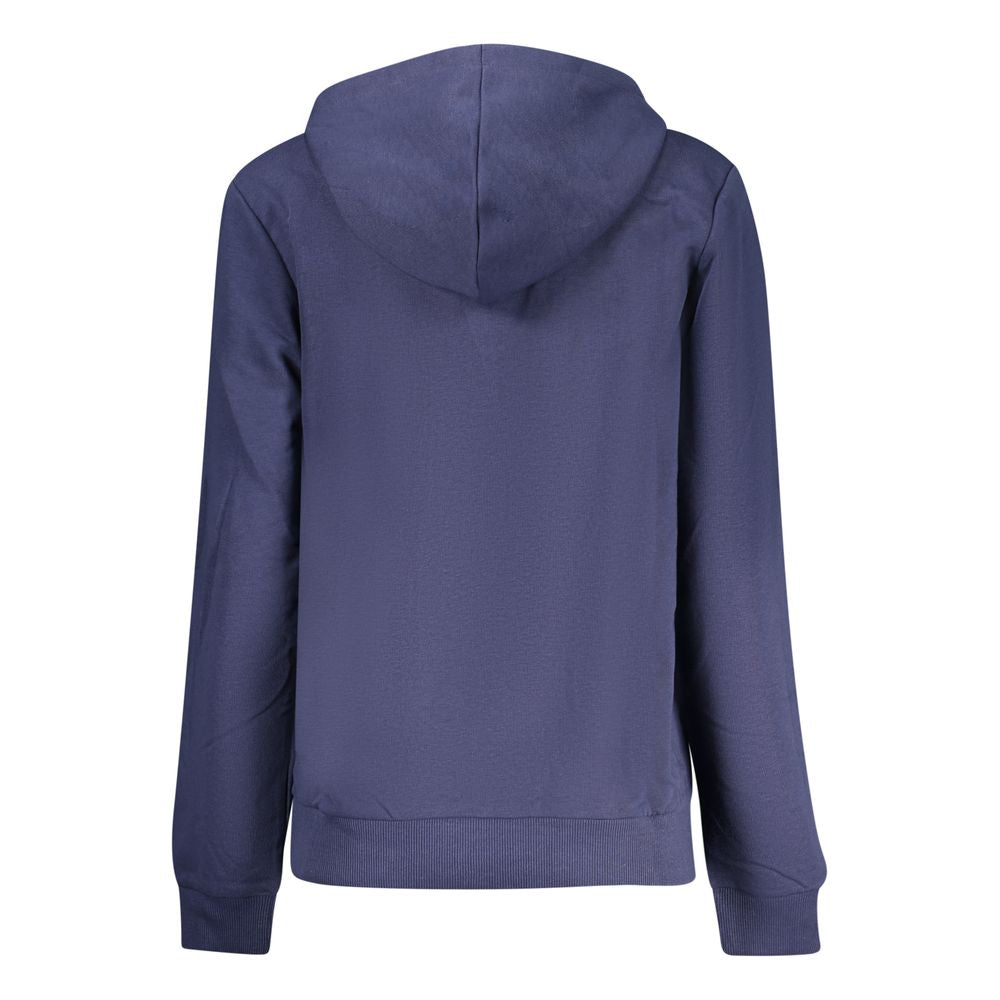 Blue Organic Cotton Womens Hoodie
