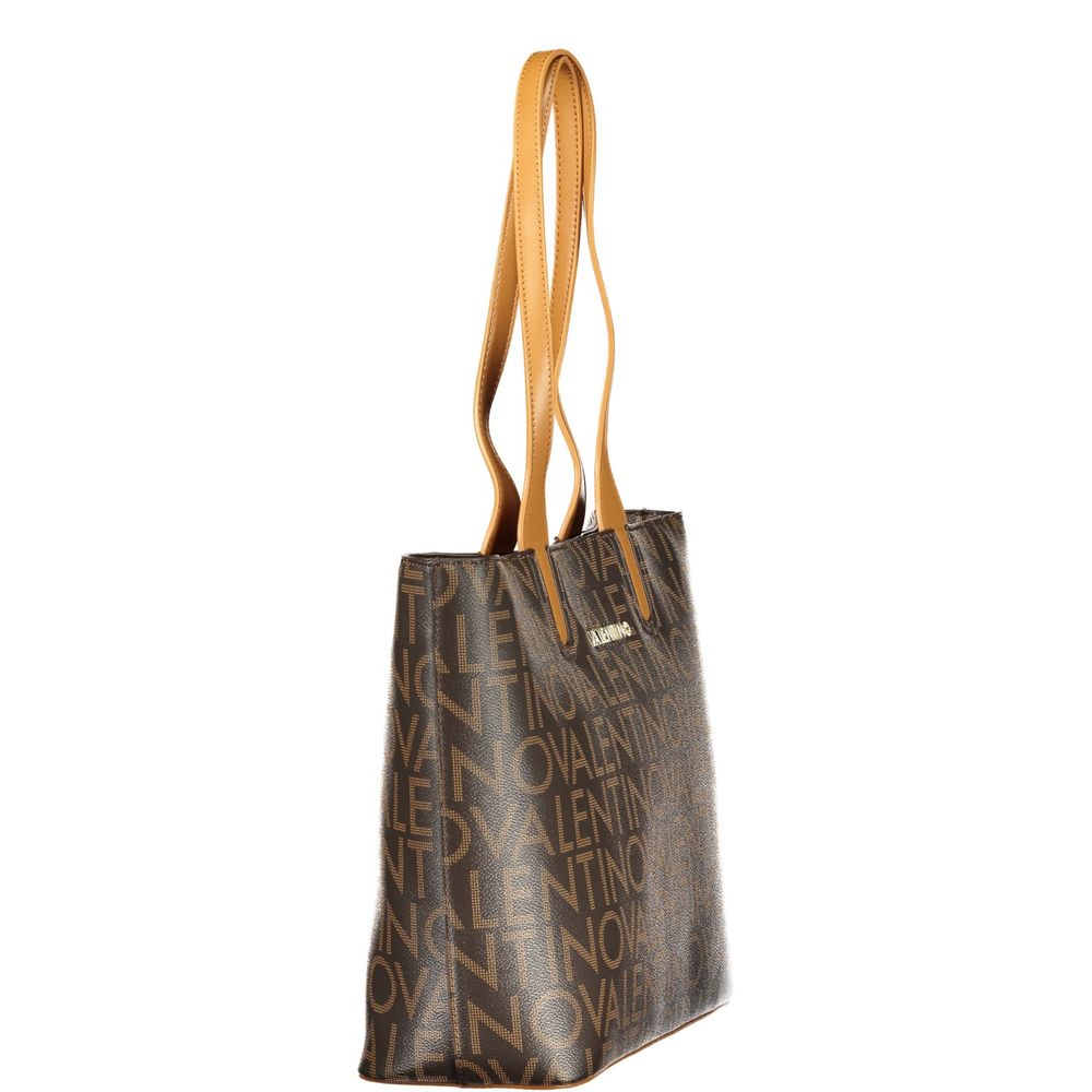 Marrone Poliuretano Female Handbag