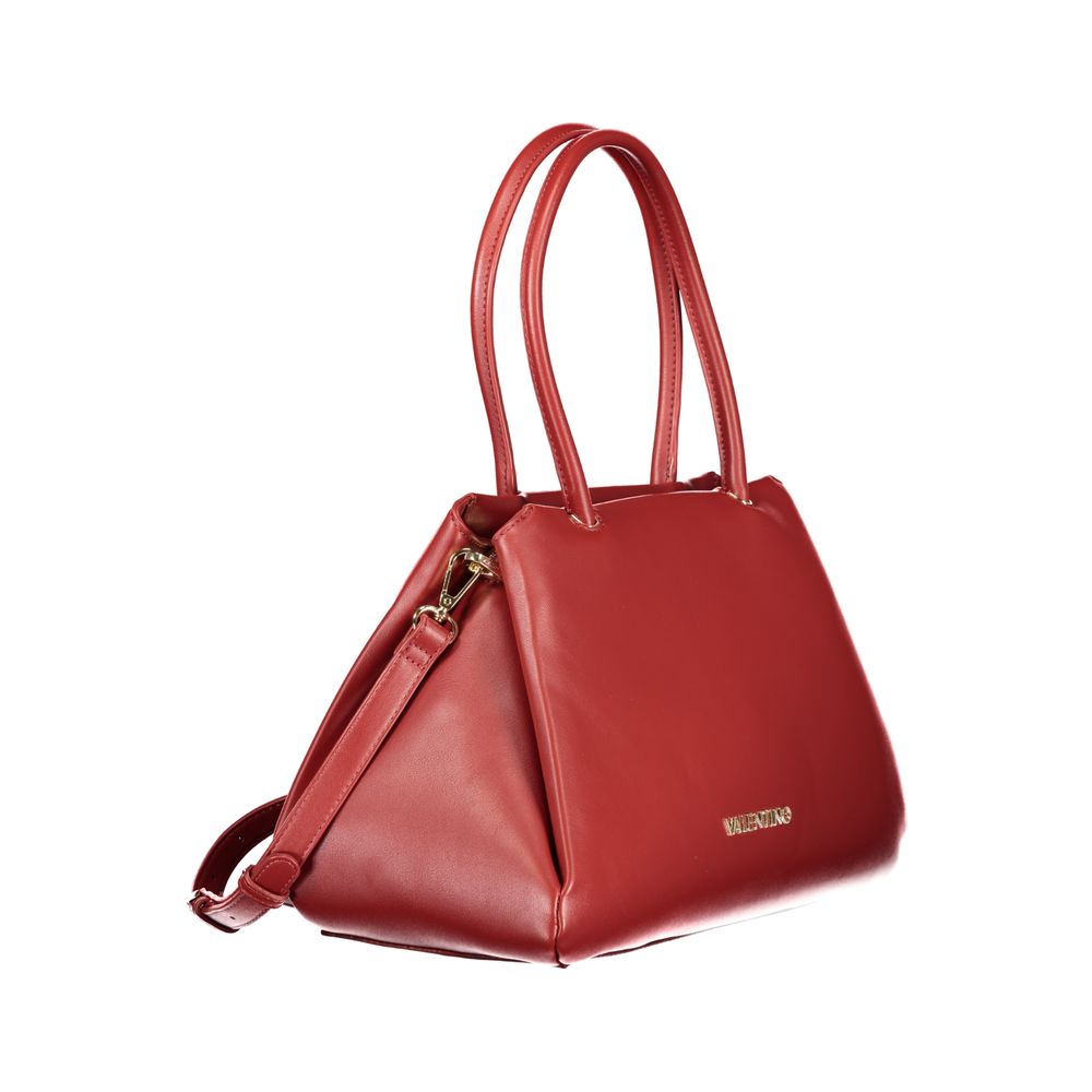Rosso Poliuretano Woman Handbag