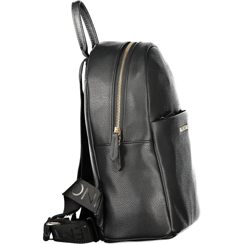 Nero Poliuretano Women Backpack