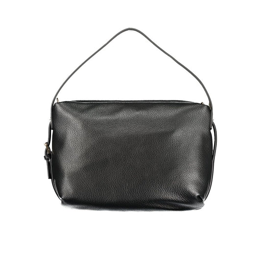Nero Polyurethane Women Shoulder Bag
