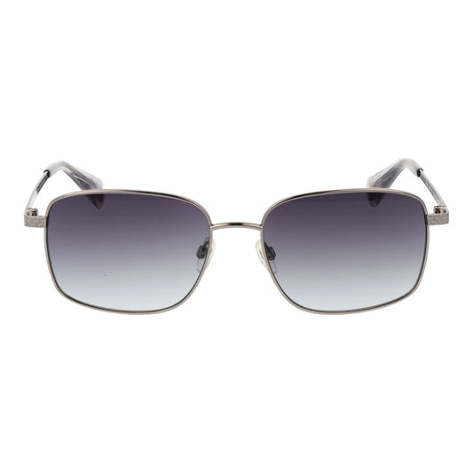 Gray Metal Sunglasses