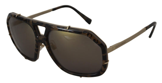 Chic Camo Metal Frame Sunglasses