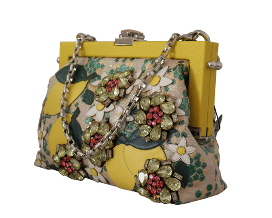 Multicolor Crystal Embellished Evening Bag