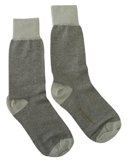 Elegant Low Cut Grey Designer Socks