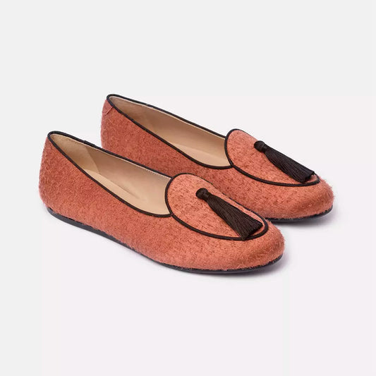 Orange Flat Shoe