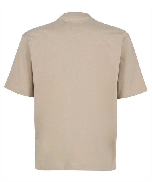 Beige Cotton T-Shirt