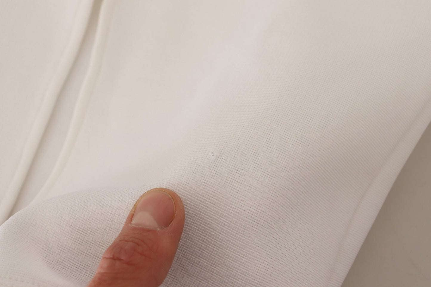 Rayon White Sleeveless V-neck Sheath Midi Dress