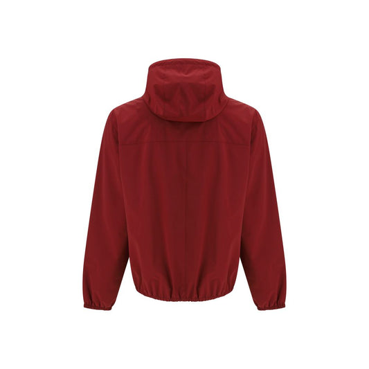 Bordeaux Polyamide Shell Jacket